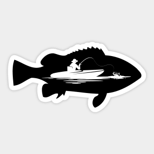 Boat Fishing Sticker